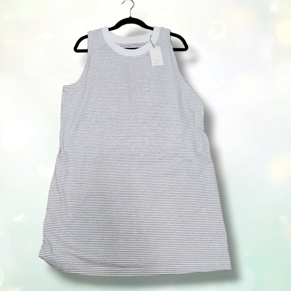New Day stiped sleeveless dress Size XXL - Picture 4 of 10